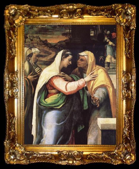 framed  Sebastiano del Piombo The Visitacion, ta009-2